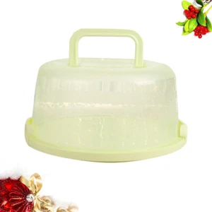 Cake Box Refrigerator Fruit Storage Case Fridge Organizer with Handle - Picture 1 of 11