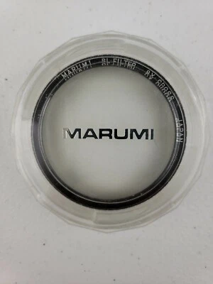 Marumi 58mm SL Filter 8X-Cross Japan Photography Camera Lens Slip On Filter Case - Image 1 of 4