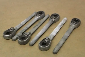 Job Lot 6x New Vintage 3/8" Square Drive Ratchet Handles Made In USA Garage Tool - Picture 1 of 1