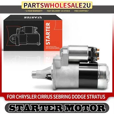 Starter Motor for Chrysler Cirrus 95-00 Sebring Dodge Stratus 1.2KW/12V CW 10T - Image 1 of 4