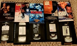 VHS Tapes Vintage Awesome Lot of Movies RARE - Picture 1 of 2