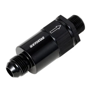 For Bosch Inlet 044 M18x1.5 30 Micron AN-8 (-8JIC AN08) Direct Fuel Filter Black - Picture 1 of 6