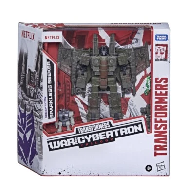 Hasbro Transformers Netflix War For Cybertron Voyager Class Sparkless Seeker - Image 1 of 4