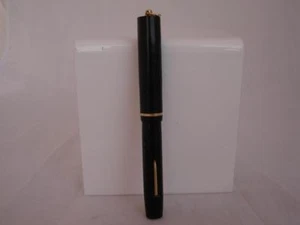 Sheaffer Special 46. Celuloide radite negro / baño oro. 14K. USA. 1925. Palanca - Imagen 1 de 5