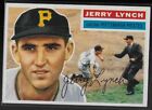 1956 Topps Baseball Jerry Lynch #97!  Low Shipping for Multiple Items!