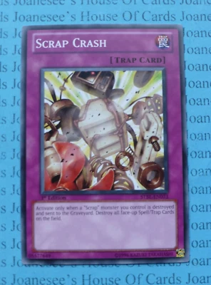 STBL-EN073 Scrap Crash Yu-Gi-Oh Card 1st Edition New - Image 1 of 4
