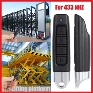 433MHZ Universal Garage Door Cloning Remote Control Opener Portable Key Fob NEW - Picture 1 of 10