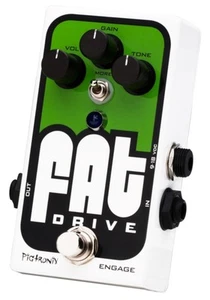 Pigtronix  Fat Drive - Analog Tube Emulator & Overdrive Guitar FX Pedal EX DEMO - Picture 1 of 3