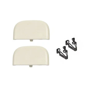 2x Beige Sun Visor Cap Clip DS7Z4273AA For Ford For Fusion 2013 2014-2016 - Picture 1 of 8