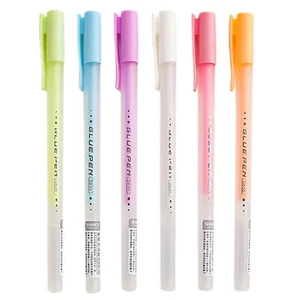 Scrapbook Quick Dry Glue Pen Adhesive Glue Pens Crafting Pen Liquid Glue Pen - Picture 1 of 15