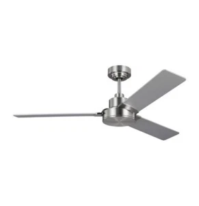 MONTE CARLO Jovie 3JVR52 BS 52 in. Indoor/Outdoor Brushed Steel Ceiling Fan - Picture 1 of 14