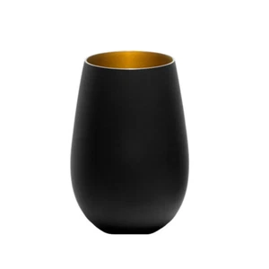 6 x Stolzle Olympic Tumbler Black/Gold 465ml | Bnb Supplies - Picture 1 of 2