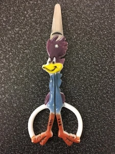 Tijeras de seguridad para niños Looney Tunes Road Runner 1978 vintage - Imagen 1 de 7