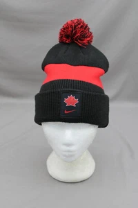 Team Canada Toque / Beanie - 2018 Logo by Nike - Adult Stretch Fit - Picture 1 of 8