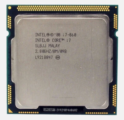 Intel Core i7-860 2.8GHz SLBJJ Quad-Core LGA 1156 Socket H CPU Processor - Image 1 of 3