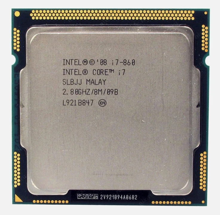 Intel Core i7-860 2.8GHz SLBJJ Quad-Core LGA 1156 Socket H CPU Processor - Image 1 of 3
