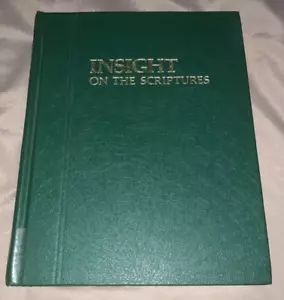Insight on the Scriptures Volume 1 Aaron / Jehoshua 1988 Hard Cover - Picture 1 of 9