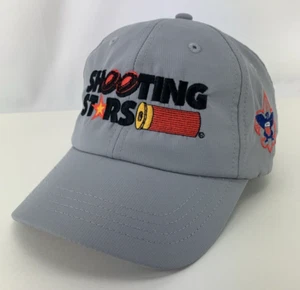 Shooting Stars Hat Gray Boy Scouts Sporting Clays BSA Zeeco Adjustable Ball Cap - Picture 1 of 11