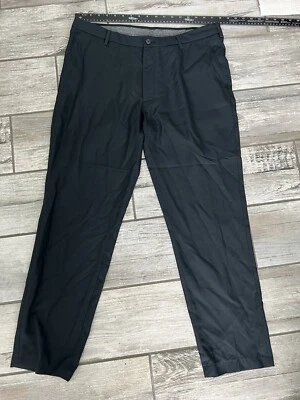 IZOD Golf Slim Fit Pants Men's 36x30 Black Casual Polyester Comfort - Image 1 of 4