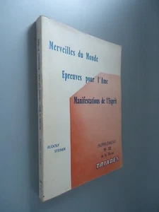 Merveilles du Monde/Epreuves pour l'Ame/Manifestations de l'Esprit/Steiner/1966 - Picture 1 of 17