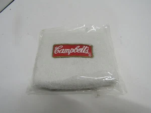 NEU IM KARTON ALTES Handgelenk SWEAT BAND CAMBELL'S GOLD FISCH SPAGHETTOS WERBUNG - Bild 1 von 3