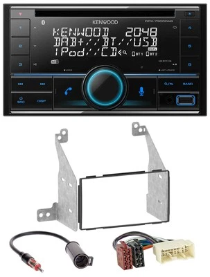 Kenwood CD 2DIN DAB USB MP3 Bluetooth Autoradio für Nissan Pathfinder 04-07 - Bild 1 von 4