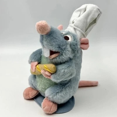 NUEVO Muñeco de Peluche Ratatouille Pal Hombro Magnético Chef Remy Parques Disney Foto 1 de 4