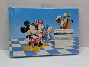 Disney Character Photo Album Autograph Book 1989 NEW Sealed Vintage Retro - Picture 1 of 6