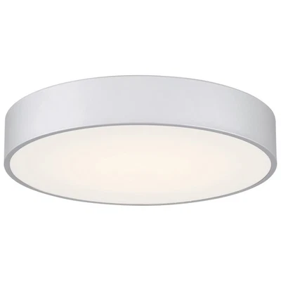 Access Lighting 49961LEDD/ACR Como 18"W LED Flush Mount Drum - Satin - Image 1 of 4