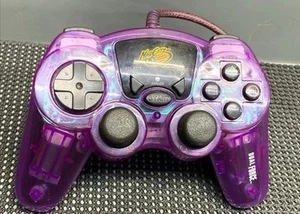 Mad Catz Dual Force -8016 - PS2 Wired Controller - Translucent Purple (A9) - Picture 1 of 3