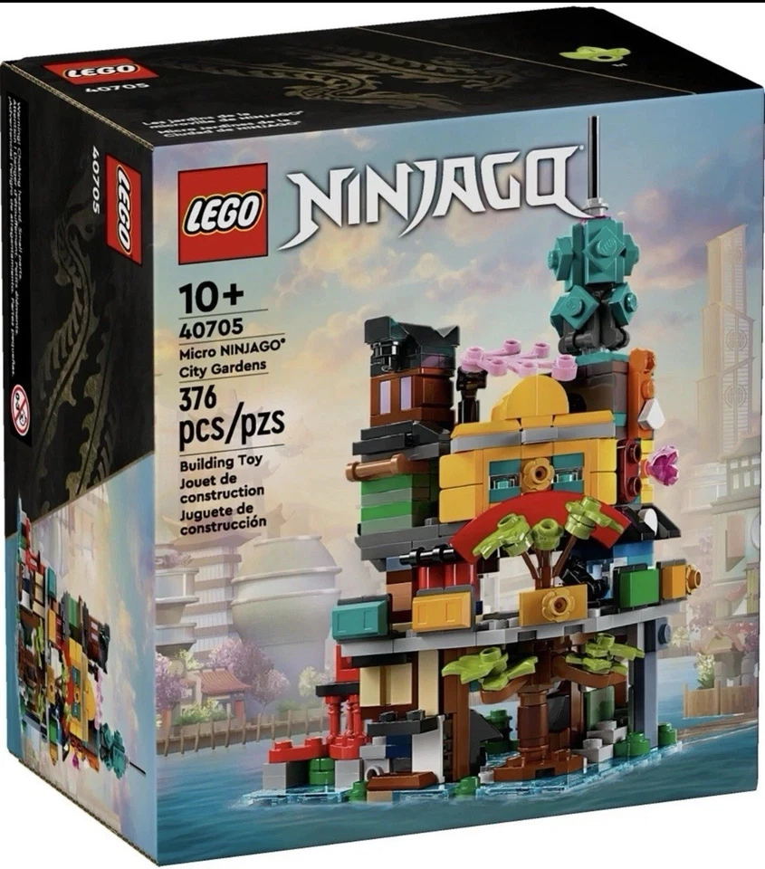 Lego 40705 Ninjago Micro Escala Mini Jardines de la Ciudad - Nuevo Sellado Retirado Preventa Foto 1 de 1