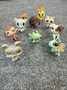 Littlest Pet Shop LPS Lotto 10 - Animali Misti - Qualche Usura - Leggi Descrizione - Foto 1 di 20