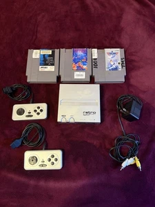 Reto-Bit Retro Entertainment System Famiclone NES Silver Tested Works Great - Picture 1 of 7