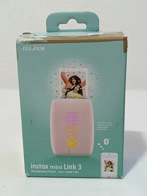 Fujifilm Instax Mini Link 3 Rose Pink – Smartphone Drucker mit Bluetooth _0.36_5 - Bild 1 von 4