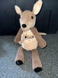 Scentsy Tier 16 Zoll Buddy Kenzie Känguru & Baby Joey Plüschtier Stofftier sauber 2016 - Bild 1 von 7