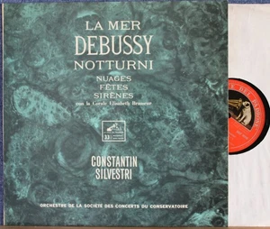 Silvestri. Debussy (La Mer; Nocturnes). HMV QALP 10246. NM - Picture 1 of 1