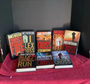 James Patterson Alex Cross Book Lot Of 8 Hardback Books - Picture 1 of 9