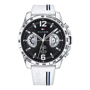 Reloj para hombre Tommy Hifiger Decker 1791475 esfera negra 46 mm - Imagen 1 de 18