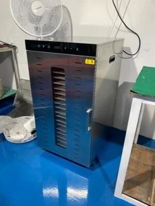 20 bandejas de acero inoxidable máquina deshidratadora comercial de alimentos carne de frutas Jerky N - Imagen 1 de 10