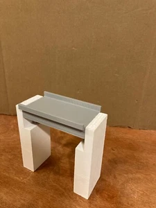 HO Betonkastenträgerbrücke 30' eingleisig BNSF,CSX,CP,CN,KCS,NS,SP,UP - Bild 1 von 3