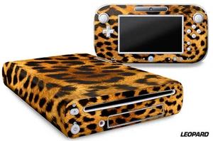 Skin Decal Wrap for Nintendo Wii U Gaming Console & Controller Sticker LEOPARD - Picture 1 of 1