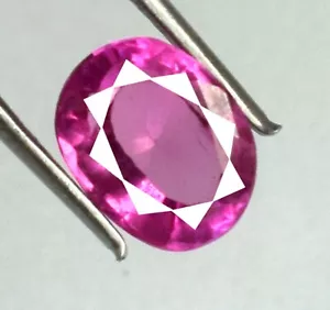 Pietra Preziosa Ovale Morganite Rosa Naturale 3,50 Ct Certificata B55037 Super Vendita - Foto 1 di 8