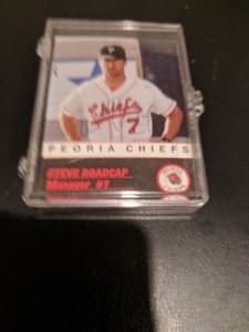PEORIA CHIEFS CARDS Steve Roadcap
