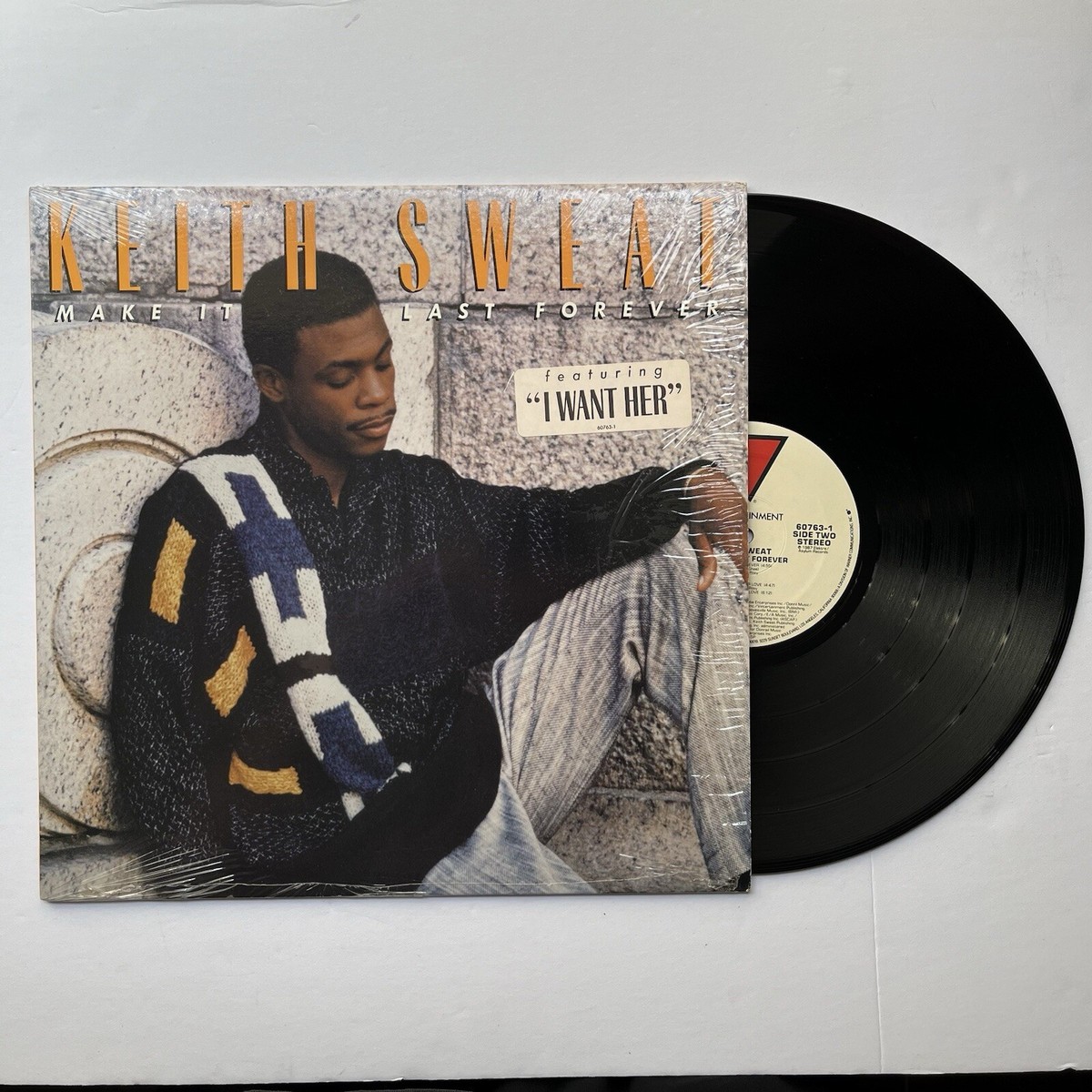 Keith Sweat LP レコード USオリジナル KEITH SWEAT「KEITH SWEAT」US
