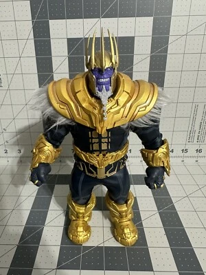 3D Printed - 1/12 PAINTED King Thanos EVIL SMILE Headsculpt Mezco Tha. Figure Sc - Image 1 of 4