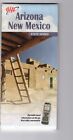 AAA Arizona New Mexico State Series Travel Guide 12/09-3/11 Vintage