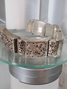 Ancien Bracelet En Argent Indochine Ethnique silver ethenic 