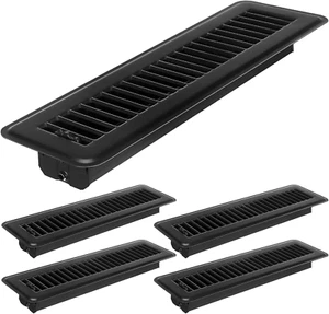 4 Pcs 2" X 12" Metal Floor Register Vent Covers Heavy Duty Walkable Grille - Picture 1 of 12