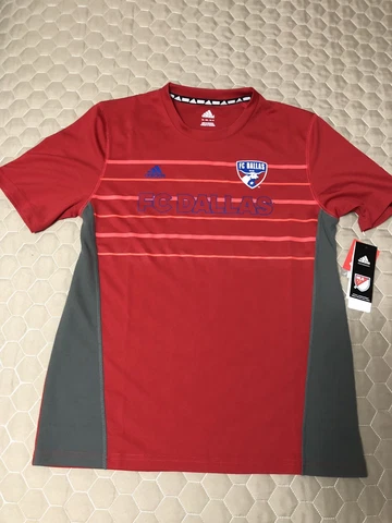 Adidas FC Dallas Club Shirt Youth XL 18 NWT Cover