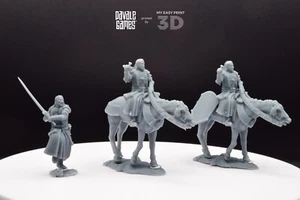 High Human Prince - Foot and Mounted Davale Games 3D Printed With High Quality - Picture 1 of 5